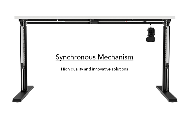 Pneumatic height online adjustment mechanism